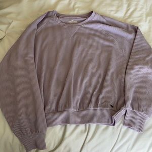 Holister knit long sleeve lounge top